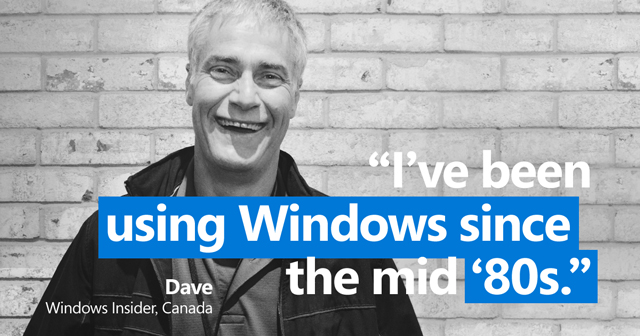 Windows 10 insider quote
