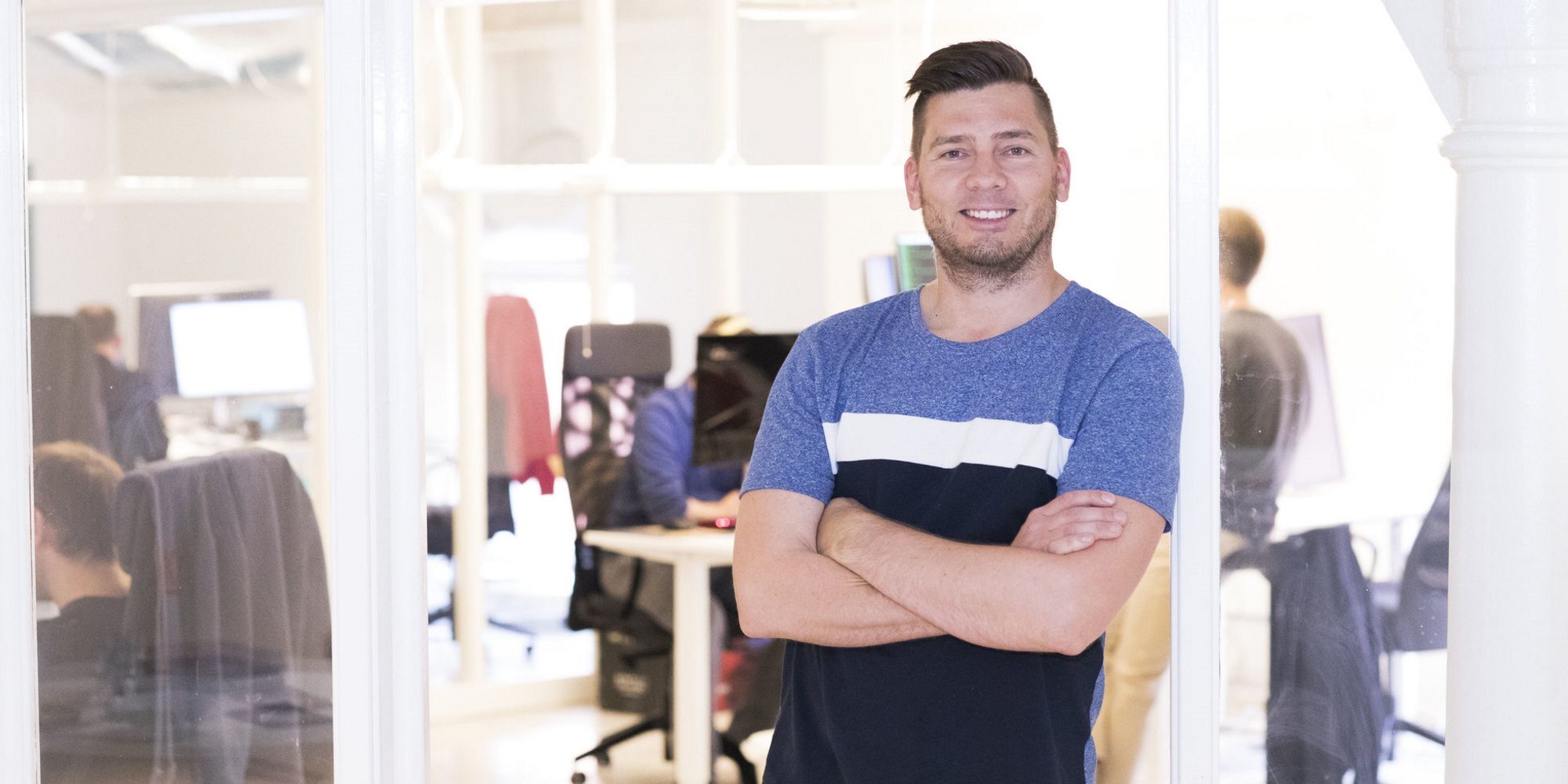 Ricky Helgesson, vd och grundare på Univrses