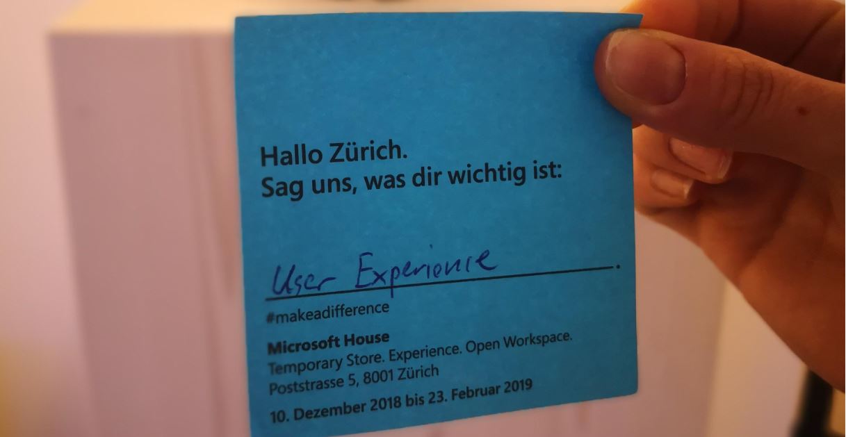 post-it user experience