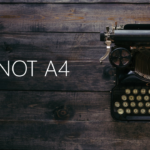 iamge of a typewriter on a table