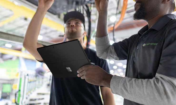 Surface in het productieproces