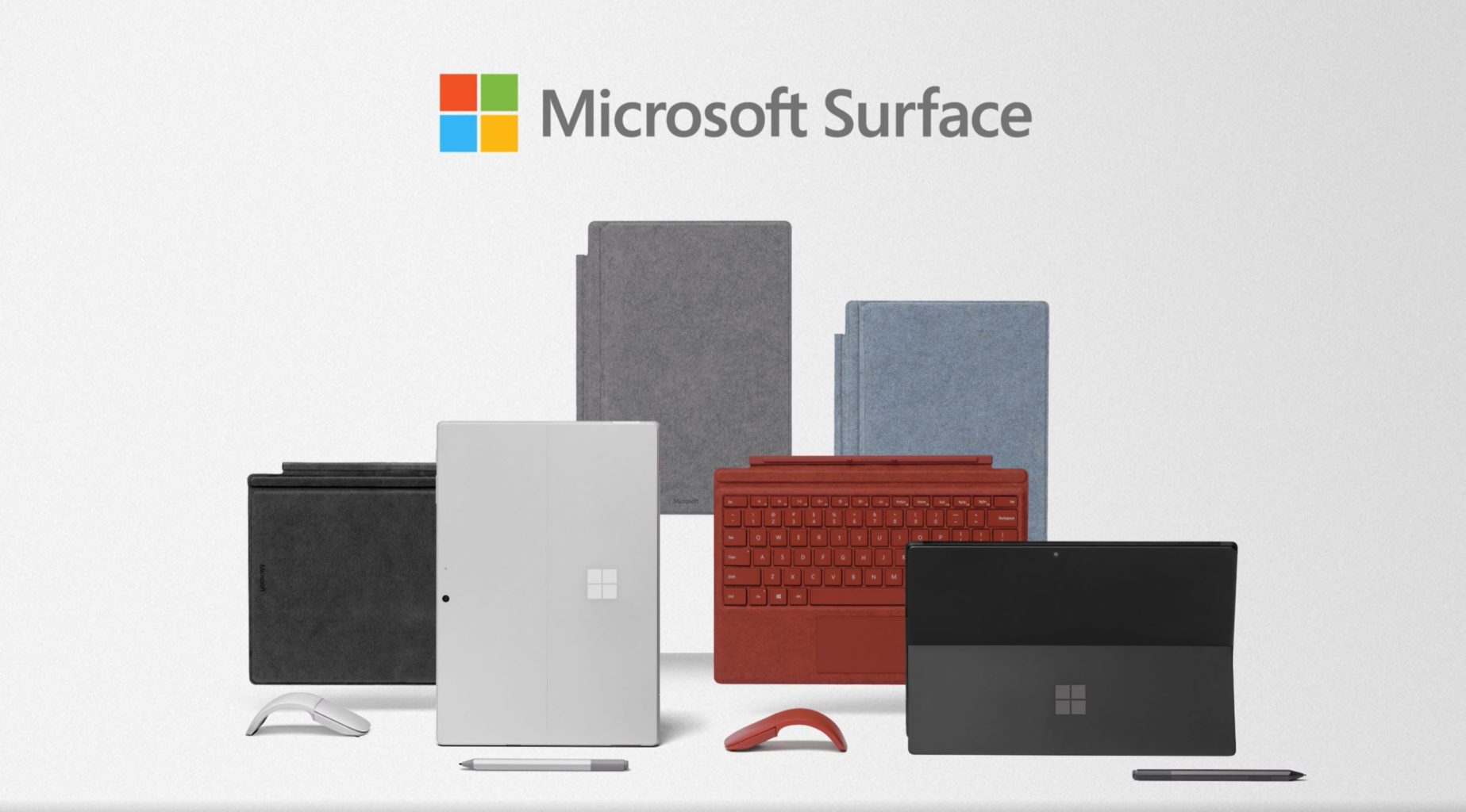 De nieuwe Surface devices