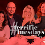 Frida Boisen, Karin Zingmark, Shirley Clamp, Anna Ryott poserar för ett foto