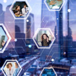 a display in a building