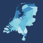 een close-up van een kaart