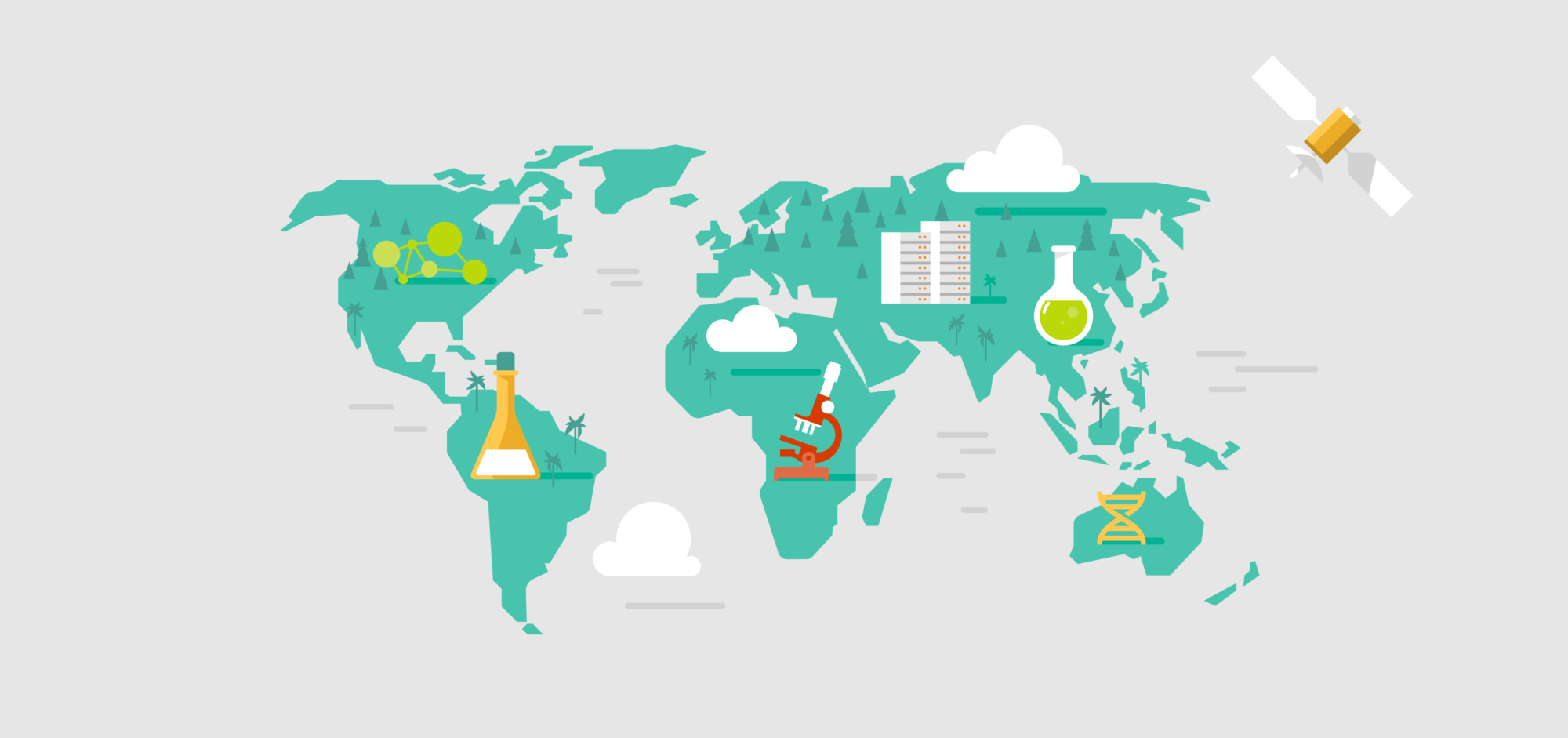 et nærbilde av et kart