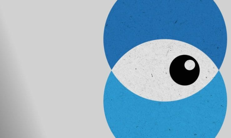 een close-up van een logo