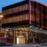 utsikt over en stor bygning