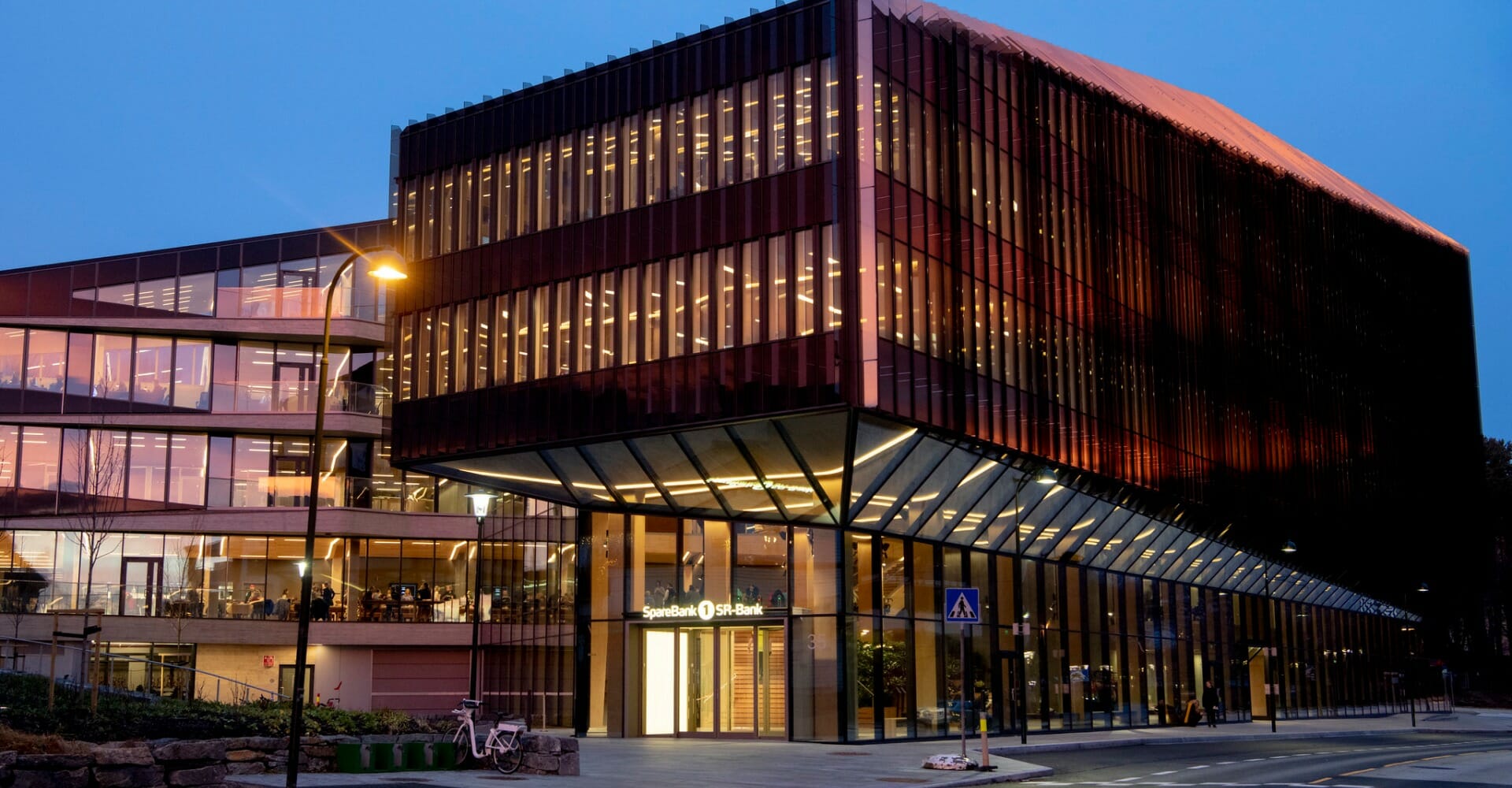 utsikt over en stor bygning