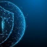 een dichte omhooggaand van een helder licht