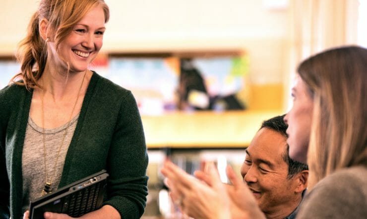 teachers collaborating