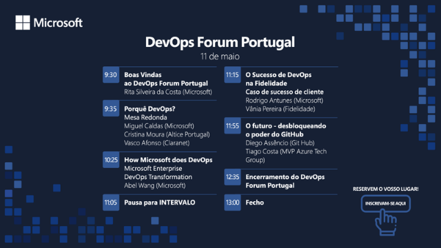 agenda do evento