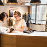 Woman shopping in store