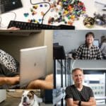 compilation of multiple people