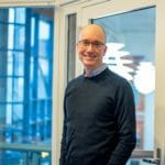 A picture of Odd-Magne infront of a window