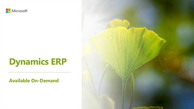 Dynamics EDP | Available On-Demand
