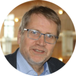 A man looking into the camera