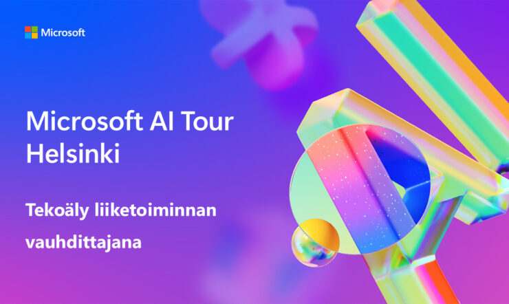 Microsoft AI Tour Helsinki - Tekoäly liiketoiminnan vauhdittajana - Agenda
