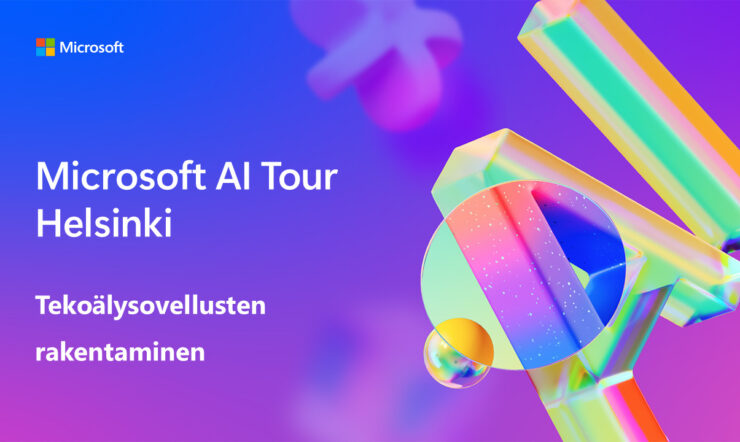 Microsoft AI Tour Helsinki - Tekoälysovellusten rakentaminen - Agenda
