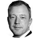 A man looking into the camera