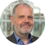 A man looking into the camera