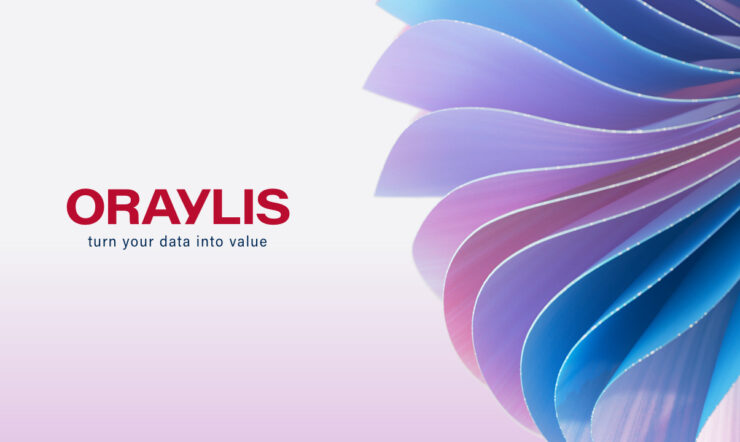 Buntes Banner mit Oraylis Logo